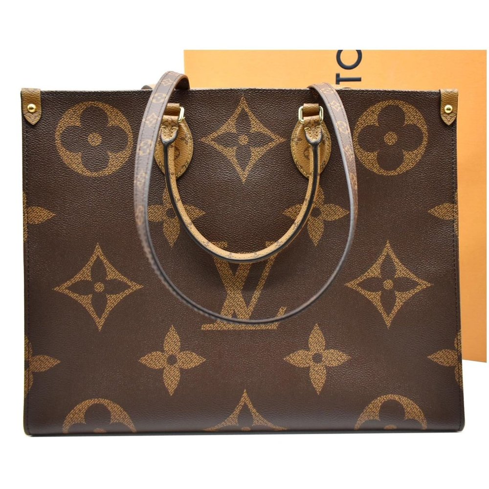 LOUIS VUITTON  Onthego GM Reverse Monogram Tote - Picture 3 of 12